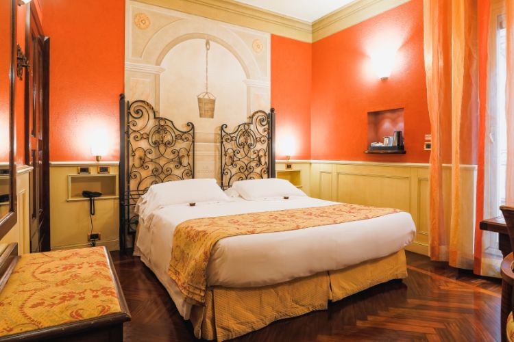 Deluxe double room with terrace 康美恰恩堤 艺术酒店 ボローニャ Deluxe double room with terrace 康美恰恩堤 艺术酒店 ボローニャ